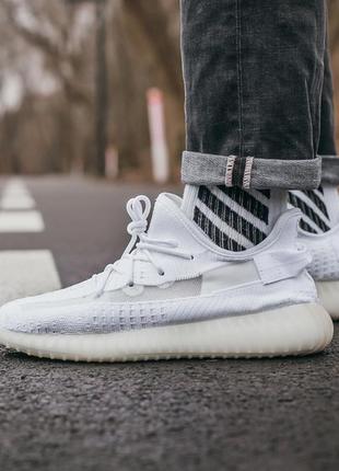 Кросівки adidas yeezy boost 350 white milk красовки кросівки