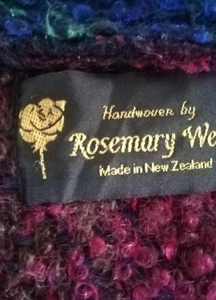 Вязаное пончо rosemary weir (размари вейр новая зеландия)5 фото