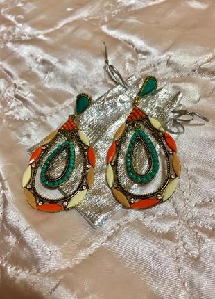 Серьги капельки обмен 2