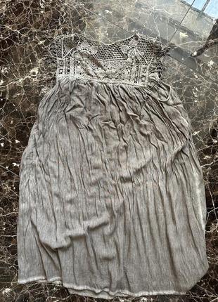 Платье сарафан кроше2 фото
