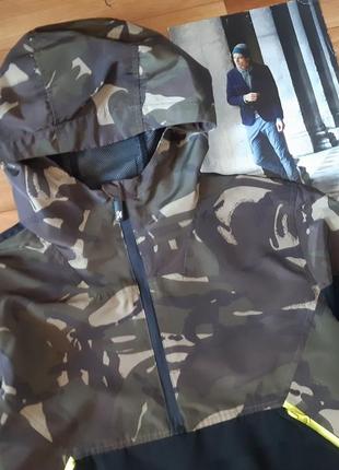 Стильная куртка, ветровка, анорак c&a швеция 14-16лет2 фото