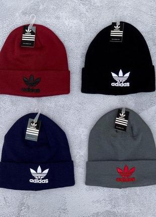 Шапка adidas 4c black red blue gray