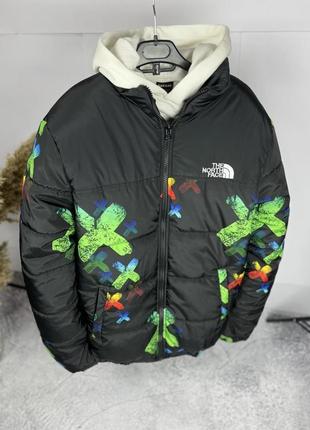 Куртка чоловіча демісезон the north face чорна