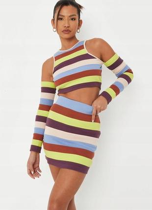 Якісна спідниця в смужку missguided