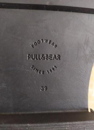 Туфлі 39 pull&amp;bear3 фото