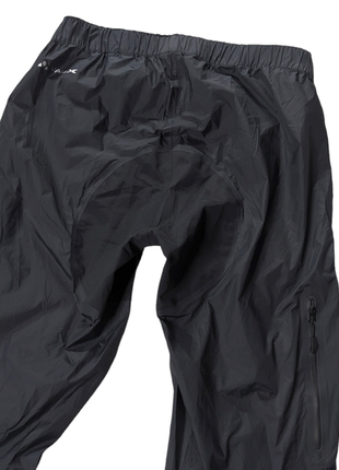 Vaude мембранные водонепроницаемые дождевые штаны | трекинговые|велосипедные5 фото