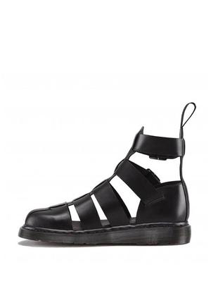 Сапоги босоножки dr. martens geraldo black brando talib leather