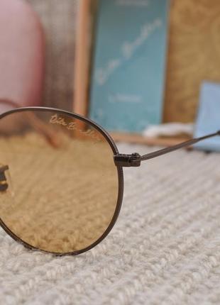 Фирменные солнцезащитные женские круглые очки rita bradley polarized фотохромные...3 фото