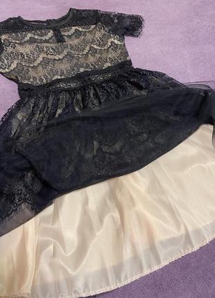 Очень нежное кружевное платье