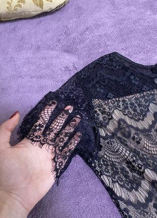 Очень нежное кружевное платье
