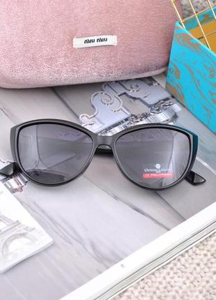 Красивые солнцезащитные женские очки christian lafayette polarized классические1 фото