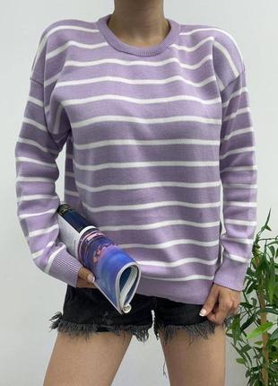 Свитер в полоску туречки