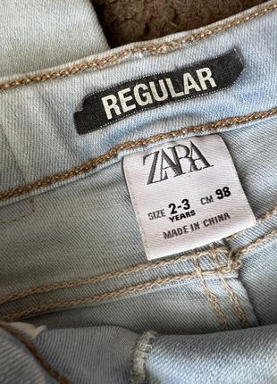 Джинсы детские zara5 фото