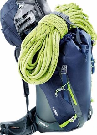 Рюкзак deuter guide, 33611172313, 35+ л, салатовый с синим3 фото