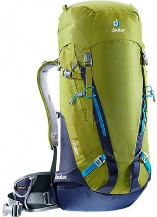 Рюкзак deuter guide, 33611172313, 35+ л, салатовый с синим