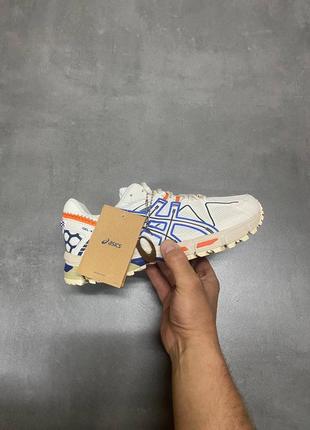 Кроссовки asics gel kahana 8"white/blue/orange"