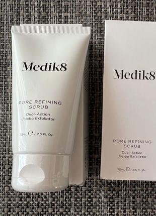 Скраб двойного действия для очистки пор medik8 pore refining scrub