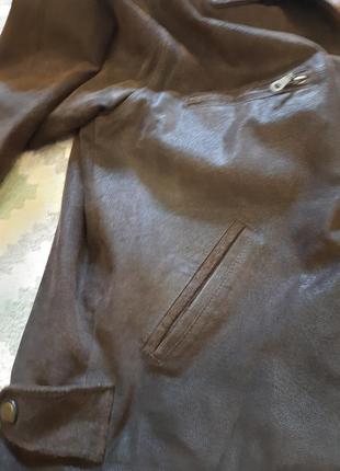 Замшевая куртка, 50 размер.4 фото