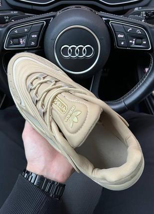 Кроссовки adidas ozelia originals beige8 фото