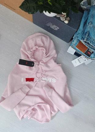Худи levis в стиле oversize