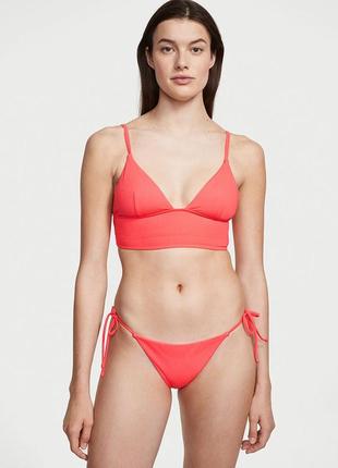 Роздільний купальник victoria's secret у рубчик