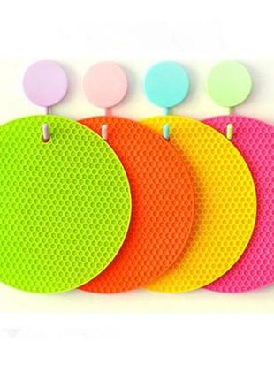 Подставка под горячее соты, силикон 17,5см