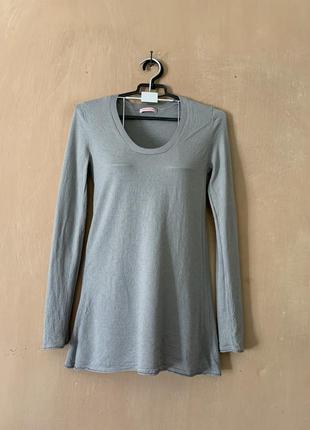 Кофта светер вовна розмір s сірого кольору