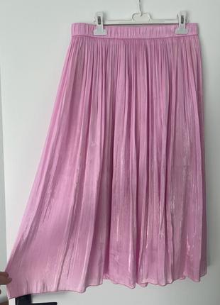Невероятная розовая юбка со сборкой юбка barbie свет розовая юбка marc aurel юбка миди с люрексовой нитью люксовая юбка