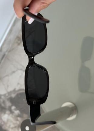 Черные солнечные очки, очки с черной оправой8 фото