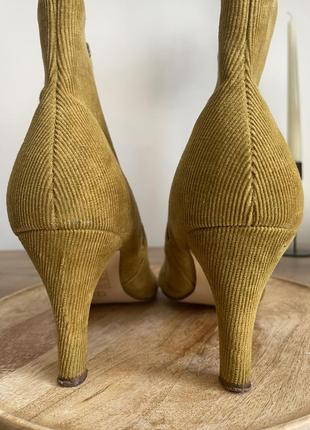 Супер класні текстильні ботільйони з гострим носком  spot one5 фото