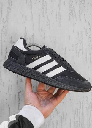 Стильные ядовые кроссовки adidas iniki termo