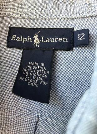 Сорочка синя  ralph lauren3 фото