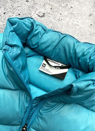 Женский пуховик salomon puffer down jacket!5 фото