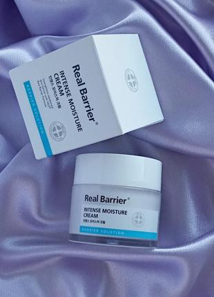 Интенсивно увлажняющий крем real barrier intense moisture cream 50ml