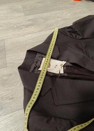 Приталенный пиджак шоколад bally шерстяной из шерсти7 фото