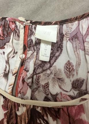 Платье в цветы h&amp;m 7