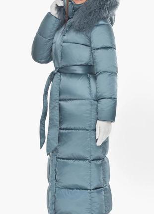 Зимняя куртка с мехом ламы германия 40-58р.5 фото
