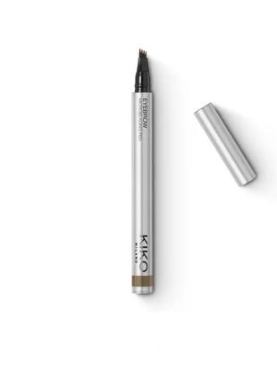 , ручка карандаш для микроблейдинга бровей eyebrow microblading pen kiko milano