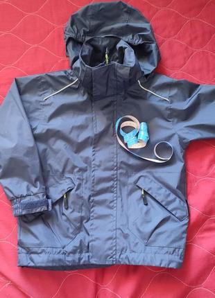Ветровка-дождевик куртка water breaker, размер 6 на 5-6 лет, 110-116  мальчику/ девочке