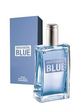 Туалетна вода avon individual blue (100 мл)