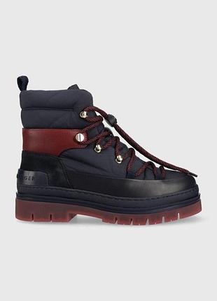 Зимові черевики tommy hilfiger laced outdoor boot