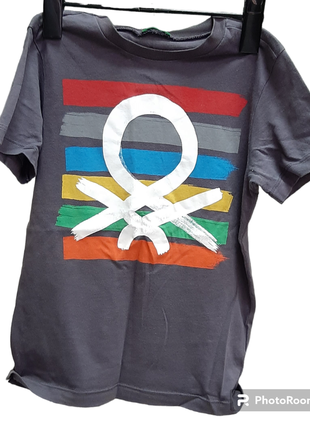 Футболка benetton размер 6-7 лет, 122