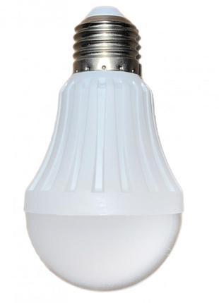 Лампочка led lamp 5 watt з акумулятором e27 від магазину shopping lands