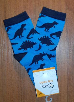 Демісезонні шкарпетки 1-3, 3-5, 5-7, 7-9 bross бросс динозавр