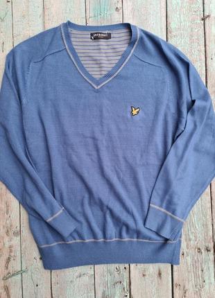 Светр чоловічий lyle & scott