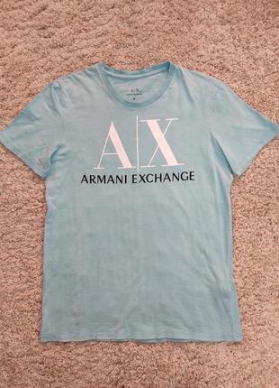 Футболка чоловіча armani exchange1 фото