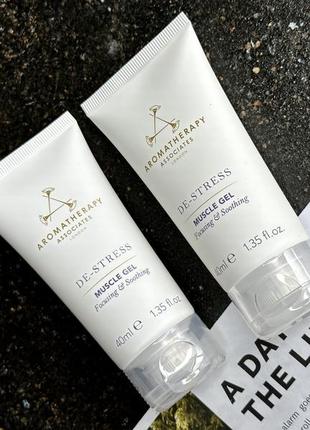 Гель-антистрес від болю в м'язах aromatherapy associates de-stress muscle gel