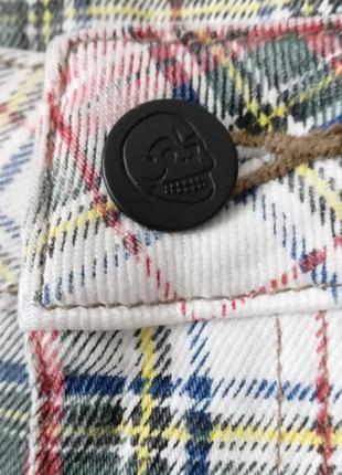 Джинсы в клетку 4