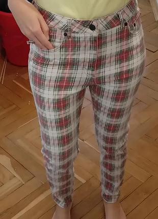 Джинсы в клетку 10