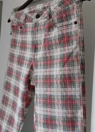 Джинсы в клетку 3